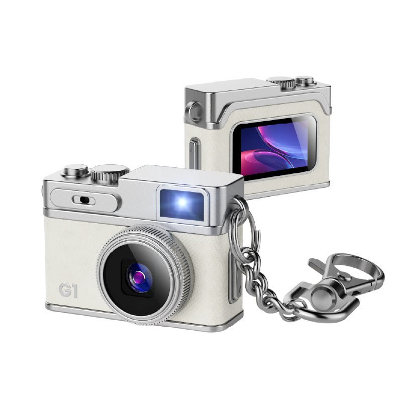 MiniLens G1 Retro Pocket Camera – 1080P HD Mini Digital Keychain Camera