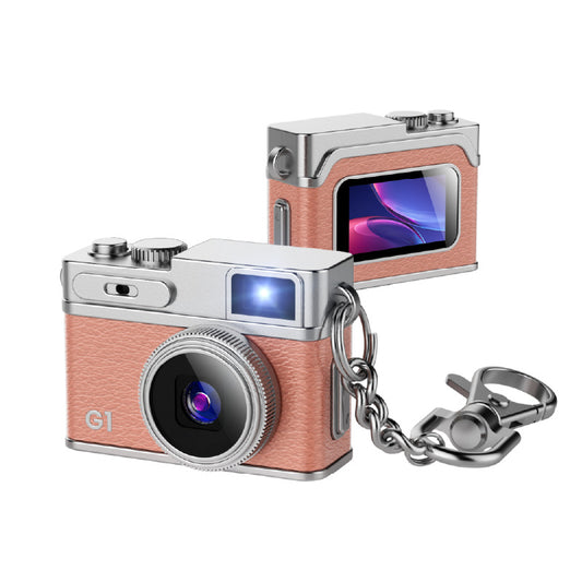 MiniLens G1 Retro Pocket Camera – 1080P HD Mini Digital Keychain Camera