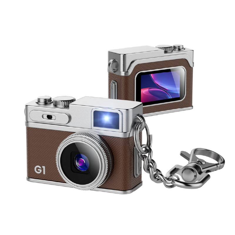 MiniLens G1 Retro Pocket Camera – 1080P HD Mini Digital Keychain Camera